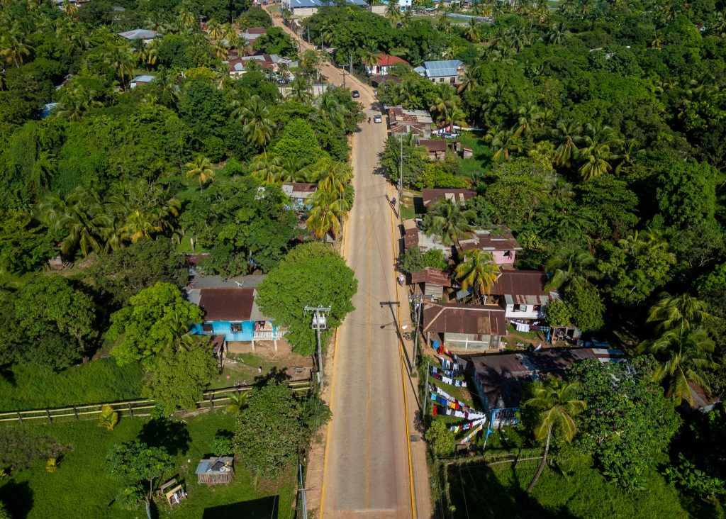calles adoquinadas en Puerto Cabezas