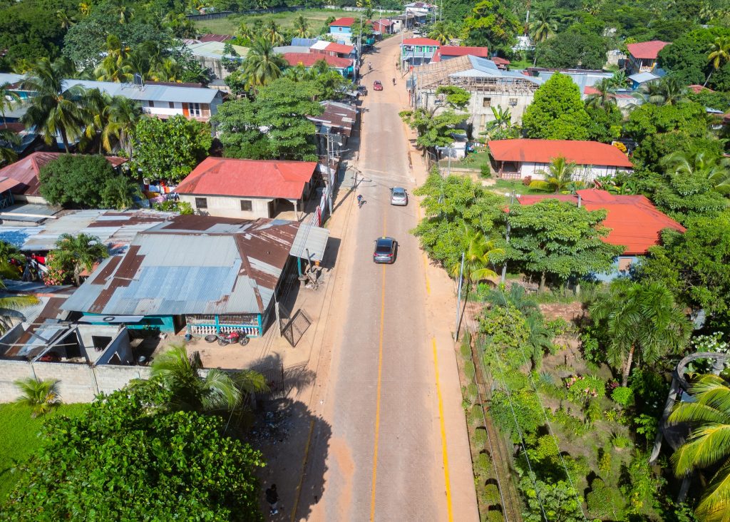 calles adoquinadas en Puerto Cabezas