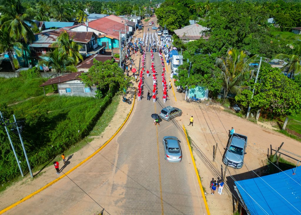 calles adoquinadas en Puerto Cabezas