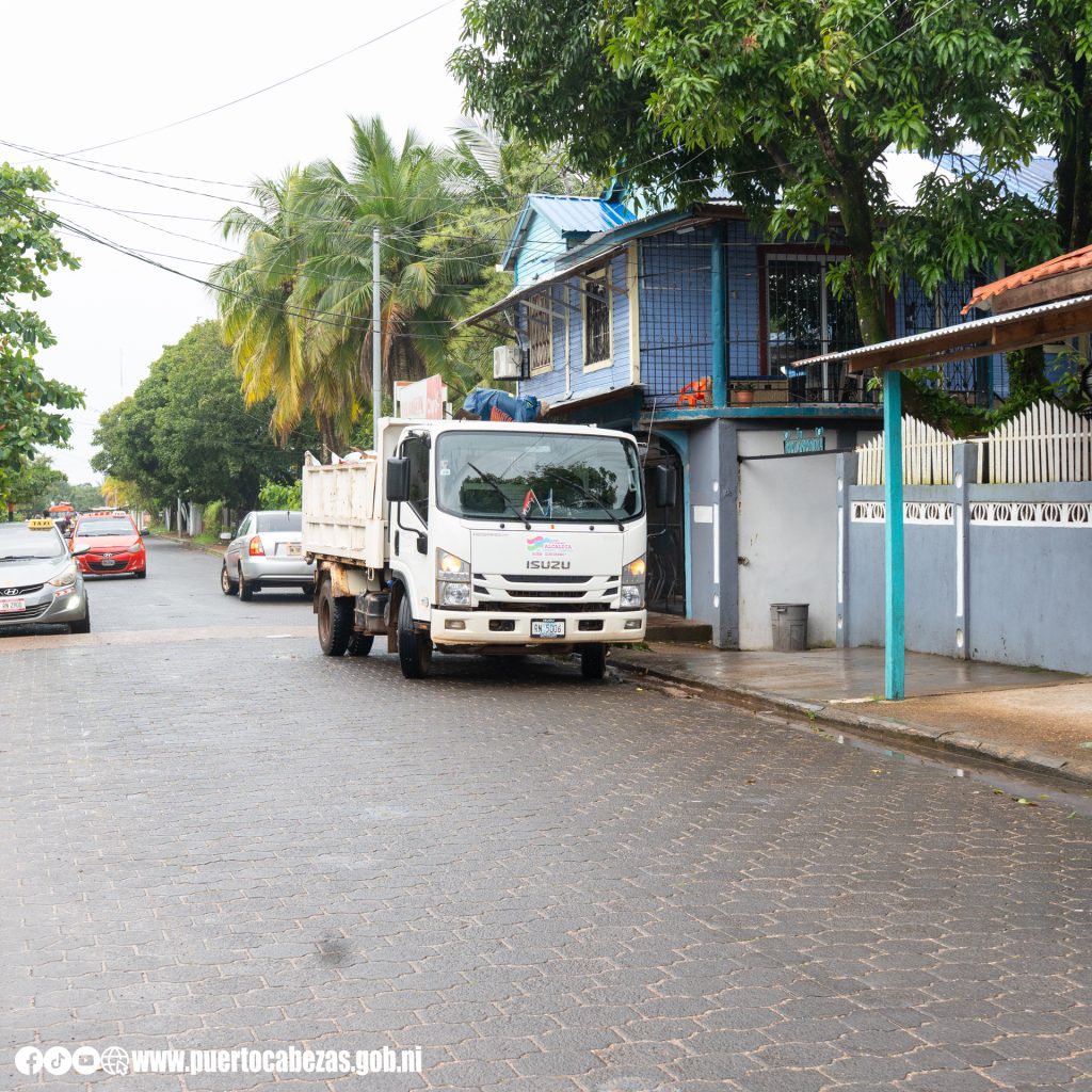 recolección de desechos sólidos en Bilwi