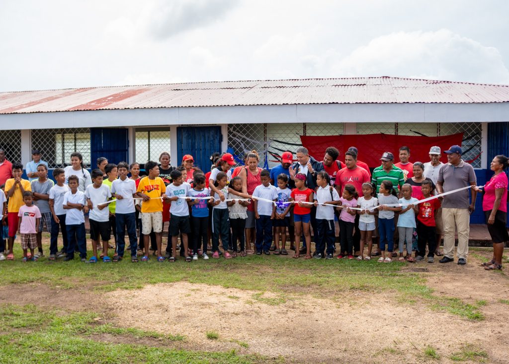 rehabilitación de escuela en Pahra