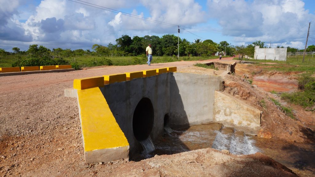 Inauguramos la construcción de 4 Puentes que fortalece la seguridad vial en temporada de lluvias